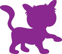 smiling cat silhouette.eps