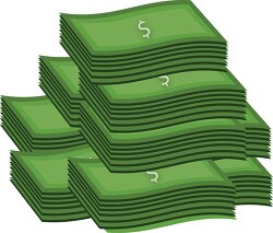 stack of money green dollars