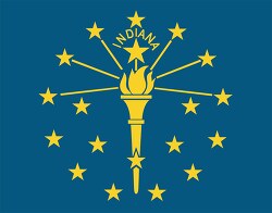 State of Indiana flag