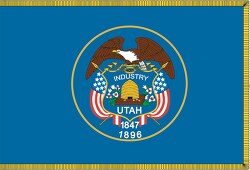 State of Utah flag