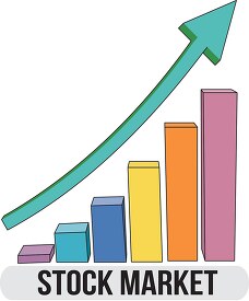 stock market chart clipart