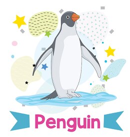 learning to read pictures and word penguin