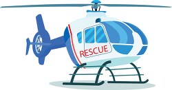 patrol rescue helicopter transportation clipart