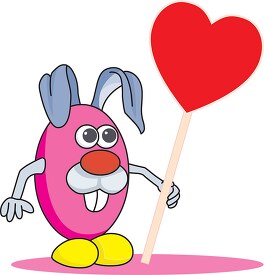 valentines day character cartoon clipart