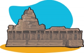 Sun Temple India Clipart