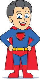 super hero super boy with cape