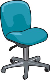 swivel armless desk chair