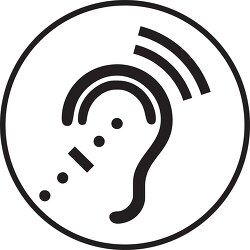 symbol accessibility assistive listening systems