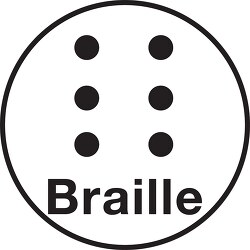 symbol accessibility braille