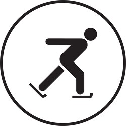 symbol ice skating