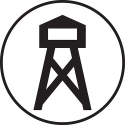 symbol misc lookout tower