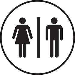 symbol restrooms