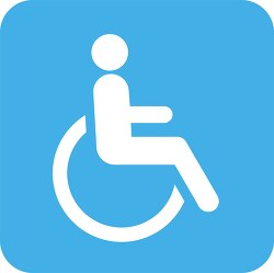 symbols accessibility wheelchair accessible color