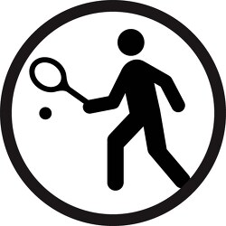 symbols land tennis