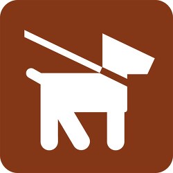 symbols pets on leash color