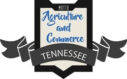 tennessee state motto clipart image