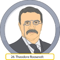 Theodore Roosevelt President Clipart