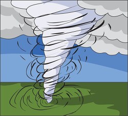 tornado funnel cloud