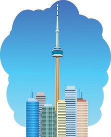 Toronto Buildings Canada clipart