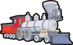 train steam locomotive clipart