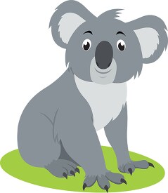 tree dwelling marsupial koala clipart