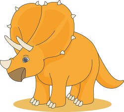 triceratops herbivorous dinosaur 040