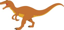 tyrannosaurus theropods dinosaur clipart