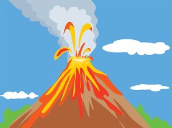 volcano with lava 10132020