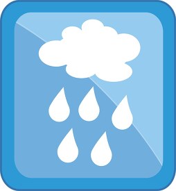 weather icons rain clouds 2