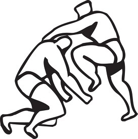wrestler jumps over opponent