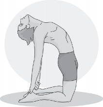 yoga backbend pose gray 04