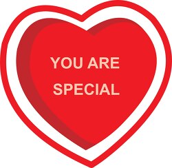 you are special heart clipart