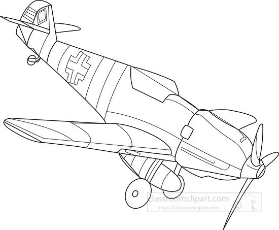 133 aircraft black white outline clipart