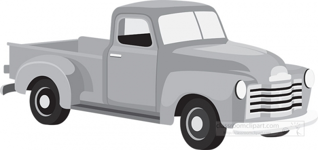 1950 chevrolet pickup gray color