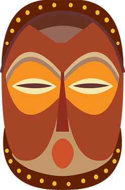 african mask clipart