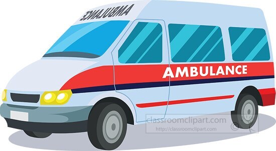 ambulance emergency vehicle transportation clipart