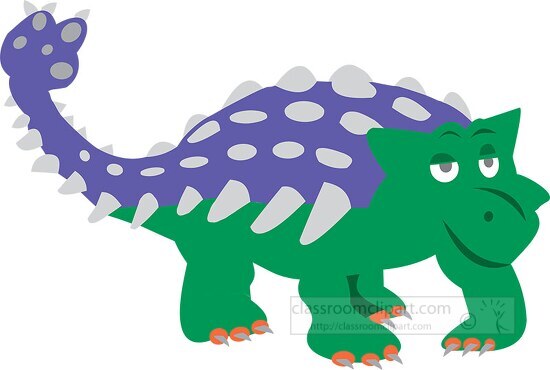 ankylosaurus dinsoaur clipart
