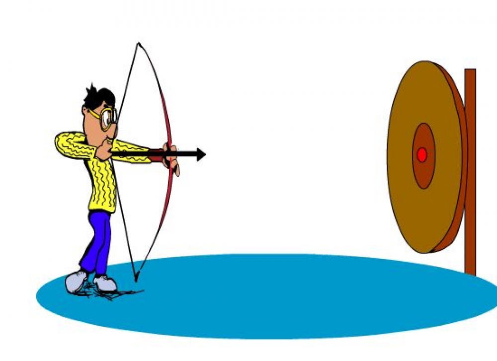 Sports Animated Clipart Archery Animated 1227