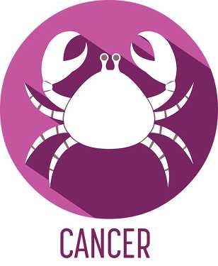 astrology horoscope sign cancer clipart