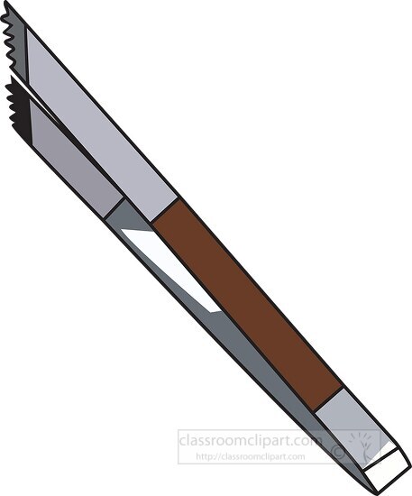 barbecue tongs clipart