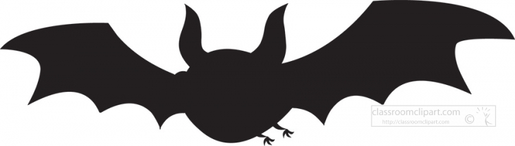 printable bat silhouette