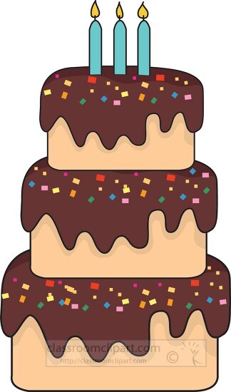 Colorful Birthday Cake Clip Art Set – Daily Art Hub // Graphics, Alphabets  & SVG