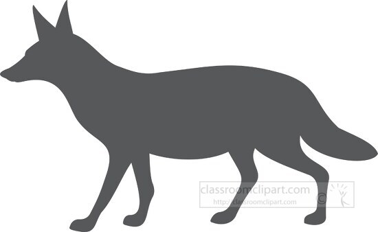 brown german sheppard dog silhouette gray color