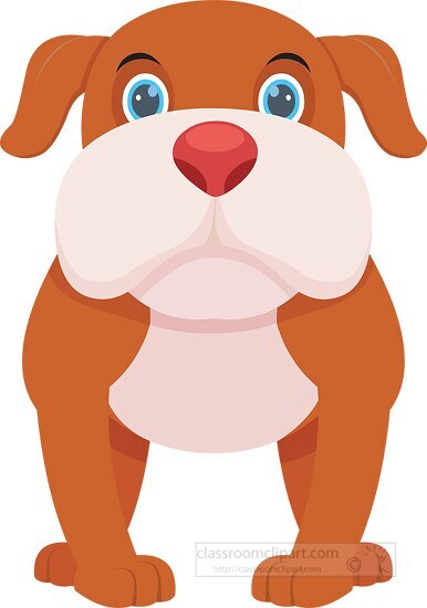 bull dog clipart