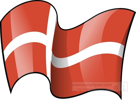 Burundi wavy country flag 2 clipart