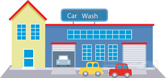 car wash clipart