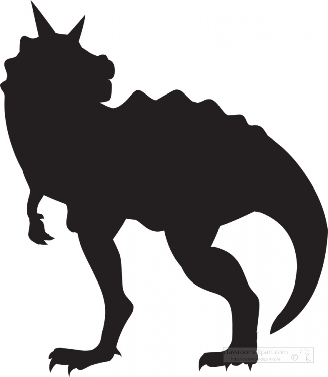 carnotaurus clipart silhouette