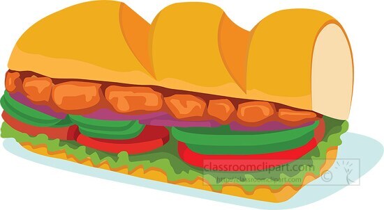 chicken sandwich cartoon
