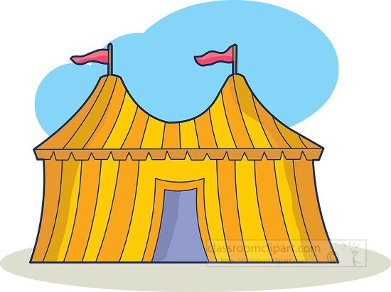circus tent clipart