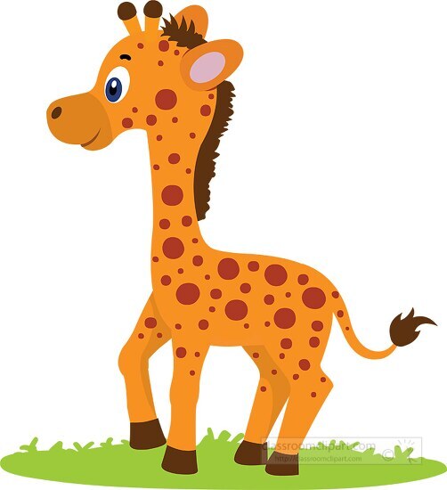 baby giraffe clip art free